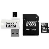 Goodram Microsdxc 128Gb Class 10 Uhs I  Card reader adapter M1A4-1280R12 5908267930298 Pamgorsdg0153