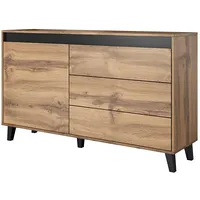 Cama chest of drawers Nord wotan oak/antracite  Kom 5903815004759 Koycmmdrp0007