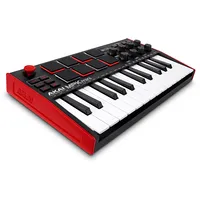 Akai Mpk Mini Mk3 Control keyboard Pad controller Midi Usb Black, Red  Mpkmini3 694318024874 Iklakimid0009