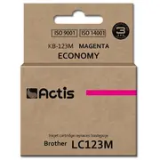 Actis Kb-123M Ink Replacement for Brother Lc123M/Lc121M Standard 10 ml magenta  5901443020608 Expacsabr0039