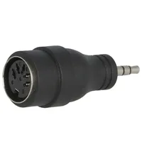 Adapter Din 5Pin socket,Jack 3.5Mm plug 180,Stereo Pin 5  Jc35W-Din5G