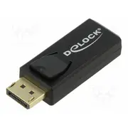 Adapter Displayport plug,HDMI socket black  Delock-65571 65571