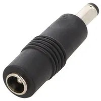 Adapter Plug straight Input 5,5/2,1 Out 4,75/1,7  Dc-Plug-P1J-P3C Dc Plug-P1J-P3C