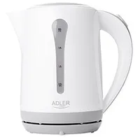 Adler Ad 1244 electric kettle 2.5 L 2200 W White  6-Ad 5908256835399