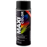 Aerosolkrāsa Maxi Color Ral9005 400Ml melna glancēta  8711347208661 7208661