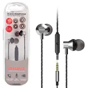 Aiwa In-Ear stereo austiņas ar mikrofonu, pelēkas  Estm-50Sl 8435256897180