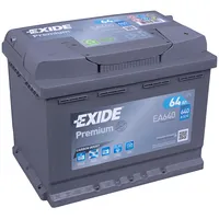 Akumulators Exide Premium Ea640 12V 64Ah 640AEn 242X175X190 0/1  K-Ea640 3661024034227