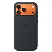 Apple Mgfr4Zm/A Silicone with Magsafe Aizsargapvalks Priekš iPhone 17 Pro Max / Black  195950664133