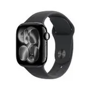 Apple Watch Series 11Â Gpsâ 42Mmâ Jet Black Aluminium Case with Sport Band - S/M  Meqt4Wf/A 0195950631371 Wlononwcrol16