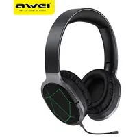 Awei Headphones  słuchawki gaming Bluetooth A799Bl headphones with a microphone nauszne gamingowe z mikrofonem czarny black 6954284068260