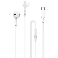Awei headphones  słuchawki stereo Pc-1T Usb-C biały white 6954284001359