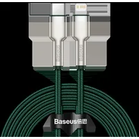 Baseus Cafule Series Metal Data Usb Type C - Lightning Cable Power Delivery 20 W 2 m green Catljk-B06  6953156202139