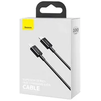 Baseus Superior Series Cable Usb-C to iP, 20W, Pd, 1M Black  Catlys-A01 6953156205307 026613