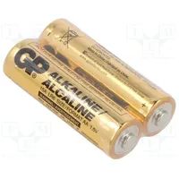 Battery alkaline 1.5V Aa non-rechargeable 2Pcs.  Bat-Lr6/Gp15A-S2 Gp15A