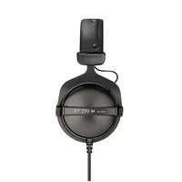 Beyerdynamic Monitoring headphones for drummers and Foh-Engineers Dt 770 M Headband/On-Ear, 3.5 mm adapter 6.35 mm, Black, Noice canceling,  43000047 4010118472787 Misbyeslu0005