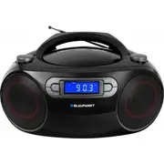 Boombox Fm Pll Cd/Mp3/Usb/Aux/Clock/Alarm  Blaupunkt Bb18Bk 5901750503566 Ubbaurobb18Bk00