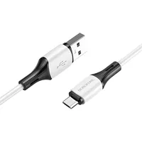 Borofone Cable Bx79 - Usb to Micro 2,4A 1 metre white Kabav1354  6974443384772