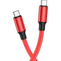 Borofone Cable Bx82 Bountiful - Type C to 60W 3A 1 metre red Kabav1422  6974443386271
