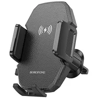 Borofone Car holder Bh213 Adelante with induction charging to air vent black  Uch001282 6941991109775