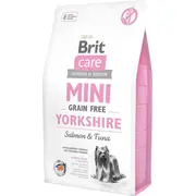Brit Care Mini Yorkshire Grain Free Salmon with tuna - dry dog food 2 kg  Dlzritkdp0016 8595602520190