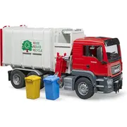 Bruder Man Tgs side loader garbage truck - 03761  4001702037611