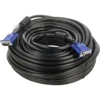 Cable D-Sub 15Pin Hd plug,both sides black 40M Øcable 8Mm  Cg341Ad-40.0 Cg341Ad-40