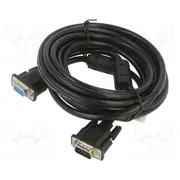 Cable D-Sub 15Pin Hd socket,D-Sub plug black 5M  Ca-Vgac10Cc-0050B Ca-Vgac-10Cc-0050-B