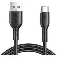 Cable Flash Charge Usb to Usb-C Joyroom Sa26-Ac36/ 100W / 1M Black  Sa26-Ac6 6941237110046 053814