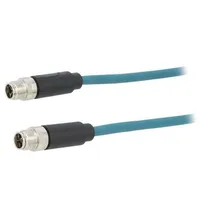Cable for sensors/automation Pin 8 male X code-ProfiNET Ip67  Tpu12Fim08Xfi030Pu Pxptpu12Fim08Xfi030Pu