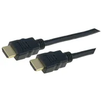 Cable Hdmi 2.0 plug,both sides Pvc 2M black 30Awg  Ak-330107-020-S