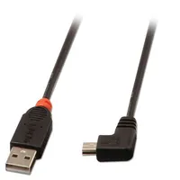 Cable Usb2 A To Mini-B 0.5M/90 Degree 31970 Lindy  4002888319706