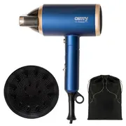 Camry  Hair Dryer Cr 2268 1800 W Number of temperature settings 2 Ionic function Diffuser nozzle Blue/Gold 5905575900388