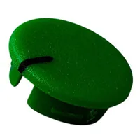Cap Abs green push-in Pointer black round A2513,A2613  A4113105