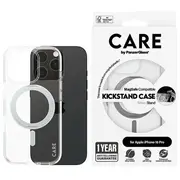 Care by Panzerglass Feature Kickstand Case iPhone 16 Pro 6.3 srebrny silver Magsafe 1326  5715685003882