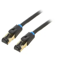 Category 8 Sftp Network Cable Vention Ikabi 3M Black  6922794742840 056651