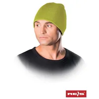 Cepure ziemas adīta akrila dzija zaļa Czmodernjz  R984922