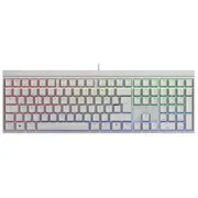 Cherry Mx 2.0S Rgb tastatūra Speļu Usb Qwertz Vācu Balts  G80-3821Lsade-0 4025112103049 Wlononwcrotan