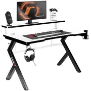Computer desk Huzaro Hero 5.0 White  Hz-Hero 5907564629850 Gamhuzsto0008