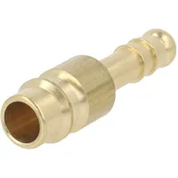 Connector connector pipe 035Bar brass Nw 7,2,Hose 6Mm  K26-Wo6 K26 Wo6