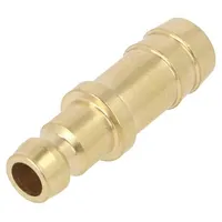 Connector connector pipe max.10bar Enclos.mat brass Seal Fpm  K06H-Wo10 K06H Wo10