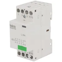 Contactor 4-Pole installation 25A 230Vac No x4  Ika25-40/230V 30.046.007