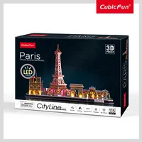 Cubicfun City Line 3D Bl puzle Parīze  Wzcubd0Uh005256 6944588205256 306-L525H