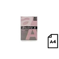 Colour paper Double A, 80G, A4, 500 sheets, Pink  Da-Pink 885874172905
