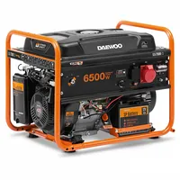Daewoo Gda 7500E-3 engine-generator 6000 W 30 L Petrol Orange, Black  Gda7500E-3 8800356871536 Wlononwcraime