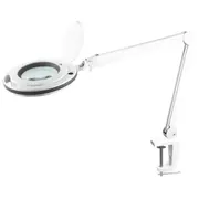 Darbnīcas lampa ar palielināmo stiklu Rebel 5D 10W,6500K.  Nar0461-2 3100001311642