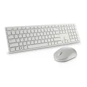Dell  Keyboard and Mouse Km5221W Pro Set Wireless included Us White 580-Akez 5397184514412