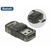 Delock Usb 2.0 Bluetooth 4.0 Adapter 2 in 1 Type-C or Type-A  61002