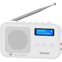 Sencor Digitālais radio. 1W Srd 7200 W  8590669329106