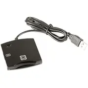 Dni Id Karšu Lasītājs Pc / Sc Ccid Iso7816 Usb Sim Melns  Dni-Id-Cr-Bk 4752168086247