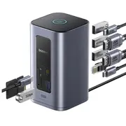 Dokēšanas stacija 1In12 Usb C spraudnis - 2Xhdmi Rj45 Sd/Tf Usb3 Nu1 Air Spacemate Baseus  B00568103813-00 6932172687137